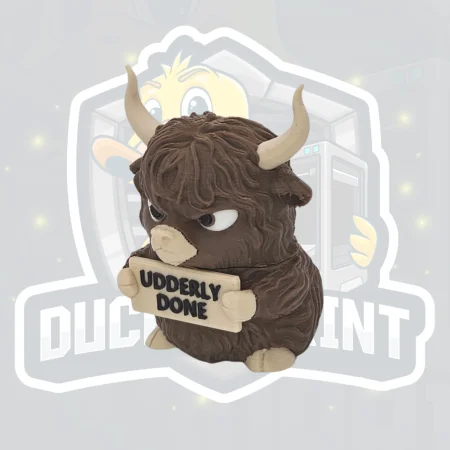 Highland Cow with Attitude