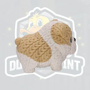 Knitted Bull Dog image 3