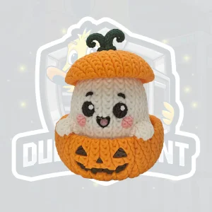 Knitted Ghost Pumpkin  image 8