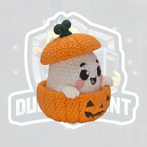 Knitted Ghost Pumpkin  image 12