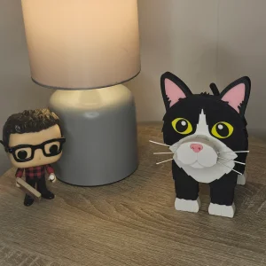 Tuxedo Cat Glasses Holder image 2