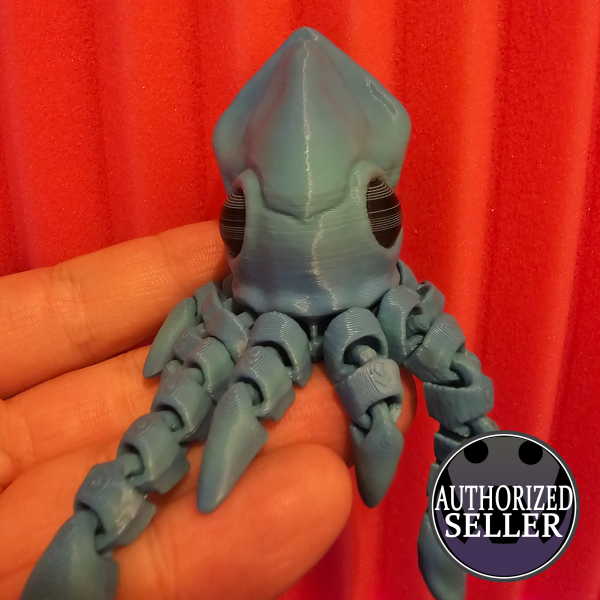 Articulated Ocean Squid Fidget