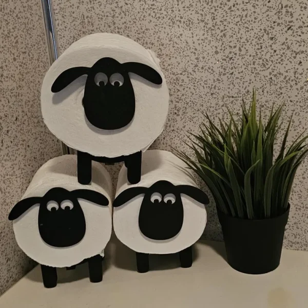 Sheep Toilet Roll Holder - Image 4
