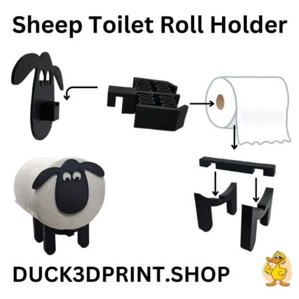 Goat Toilet Roll Holder - Image 5