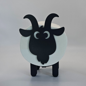 Goat Toilet Roll Holder