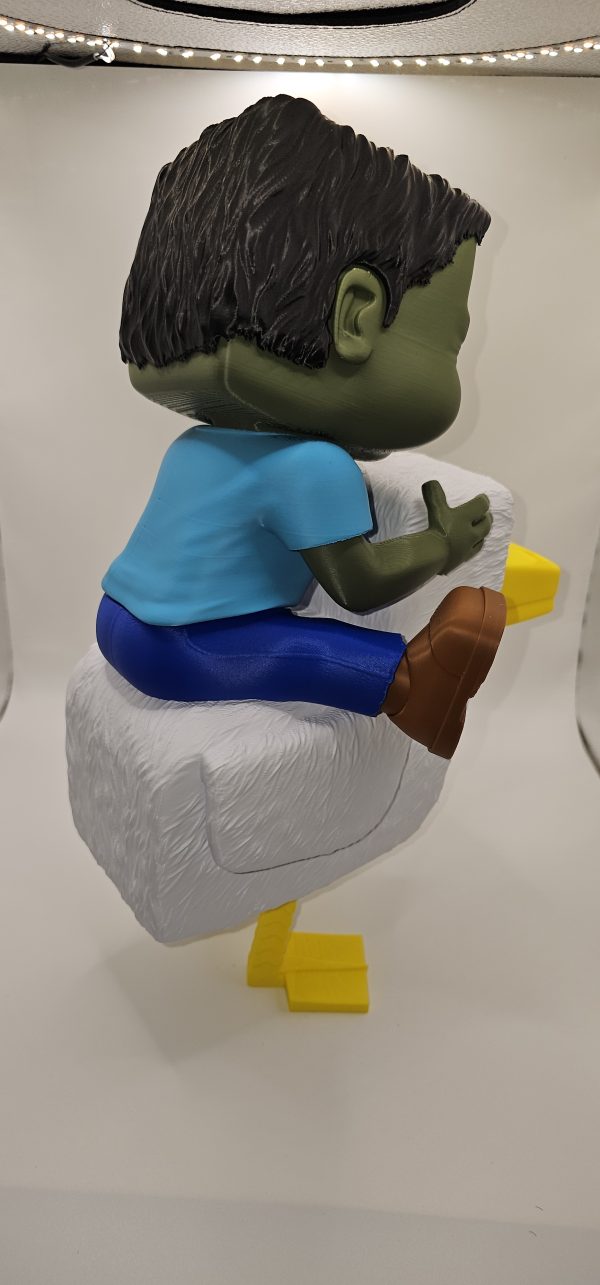Minecraft - Inspired Chicken Jockey Statue - Image 5