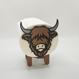 Highland Cow Toilet Roll Holder