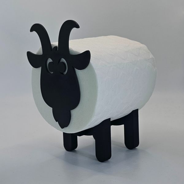 Goat Toilet Roll Holder - Image 3