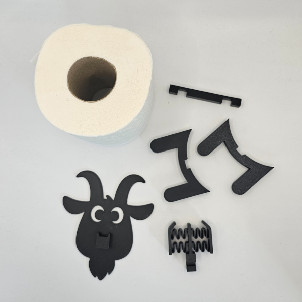 Goat Toilet Roll Holder - Image 4