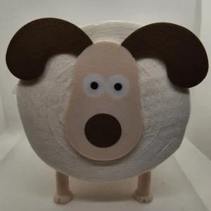 Decorative Dog Toilet Roll Holder