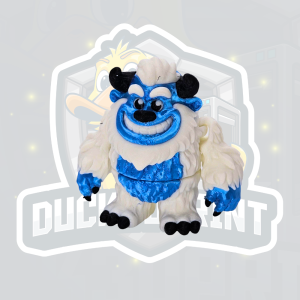 Abominable Snowman Fidget - Cute Yeti Desk Buddy | 3D Printed Sensory Fidget for Stress & ADHD Focus | Winter Gift / Stocking Filler