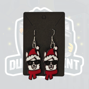 Llama Earings